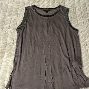 Dressy knit tank